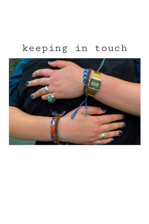 Keeping in touch backdrop