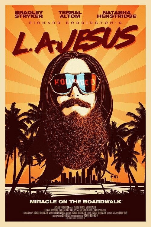 LA Jesus backdrop