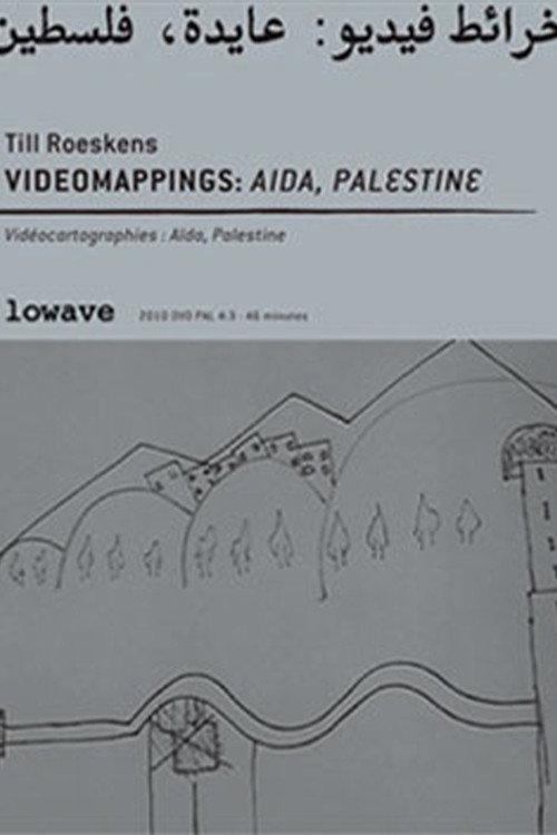 Videomappings : Aida, Palestine backdrop