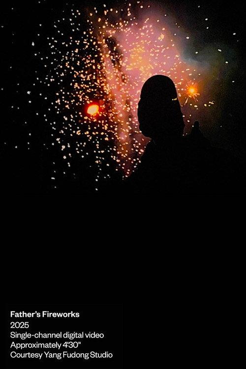 Father's Fireworks backdrop