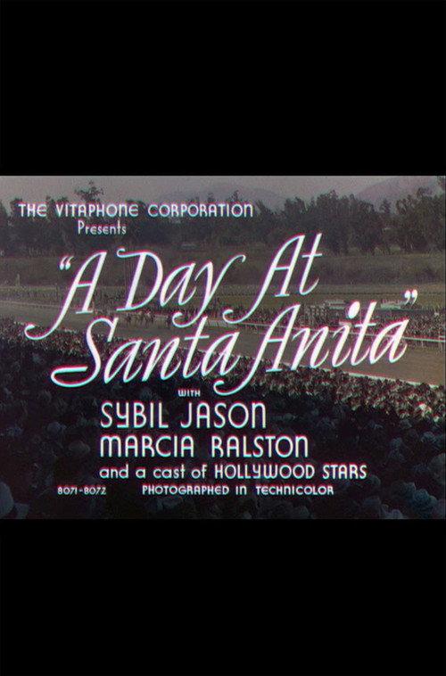 A Day at Santa Anita backdrop