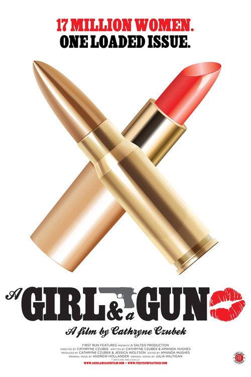 A Girl and a Gun backdrop