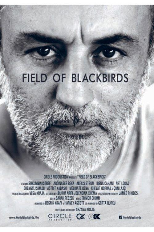 Field of Blackbirds backdrop