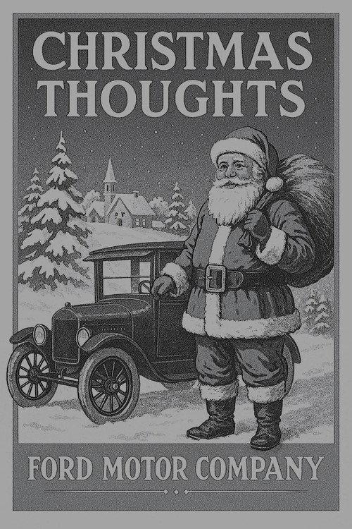 Christmas Thoughts backdrop
