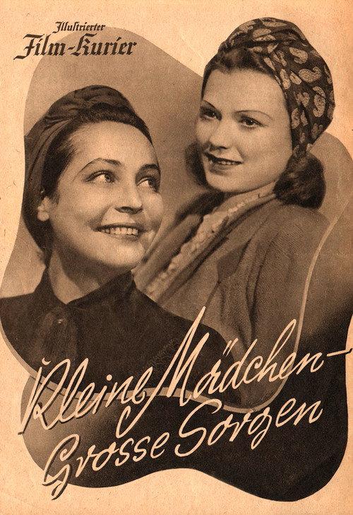 Kleine Mädchen – große Sorgen backdrop
