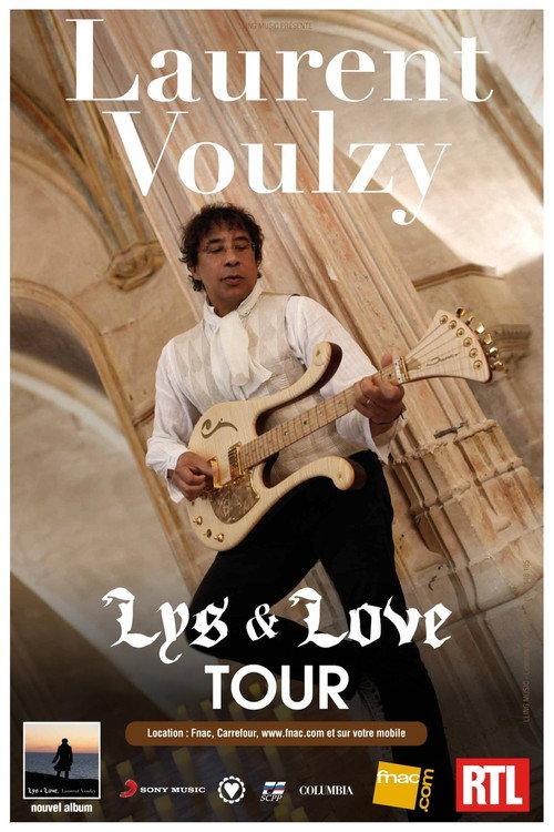 Laurent Voulzy - Lys & Love Tour backdrop
