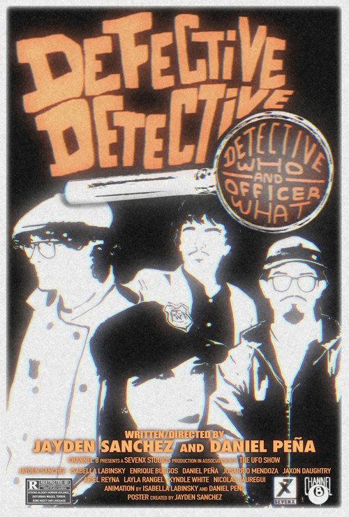Defective Detective: Detective Who & Officer What backdrop