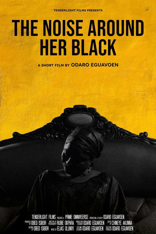 The Noise Around Her Black backdrop