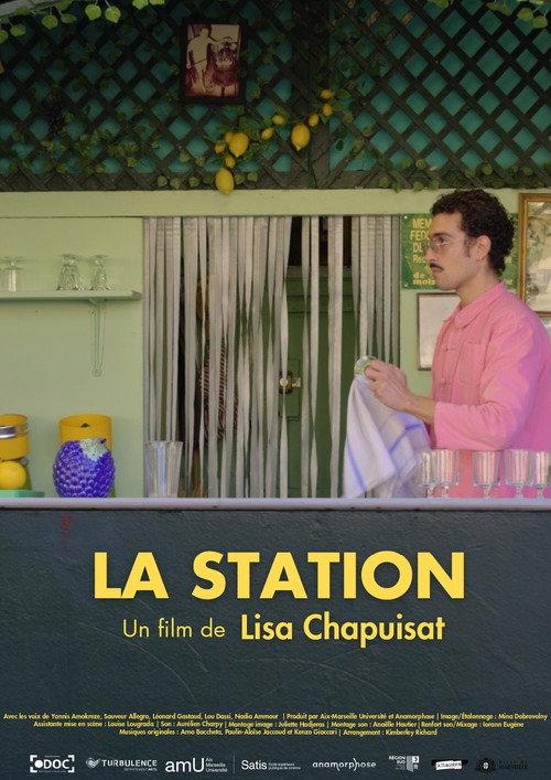 La station backdrop