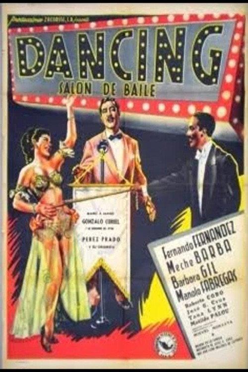 Dancing, salón de baile backdrop