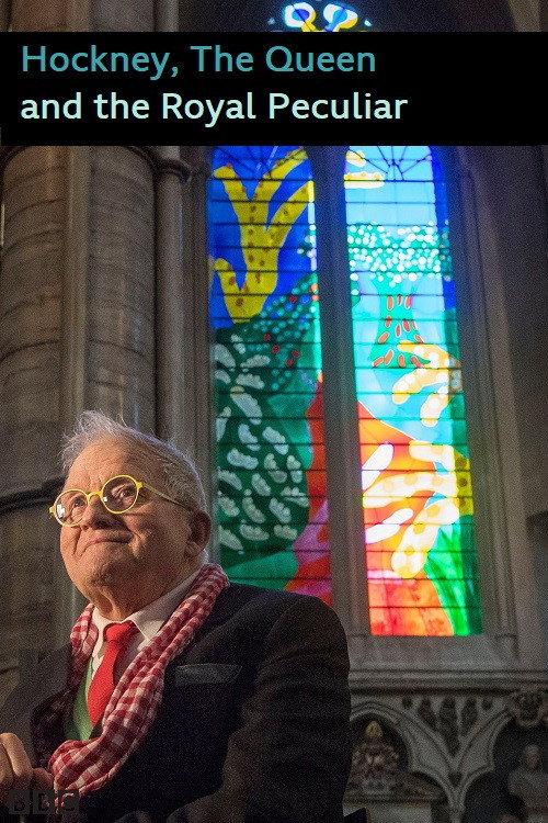 Hockney, The Queen and the Royal Peculiar backdrop