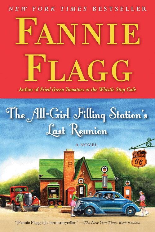 The All-Girl Filling Station backdrop