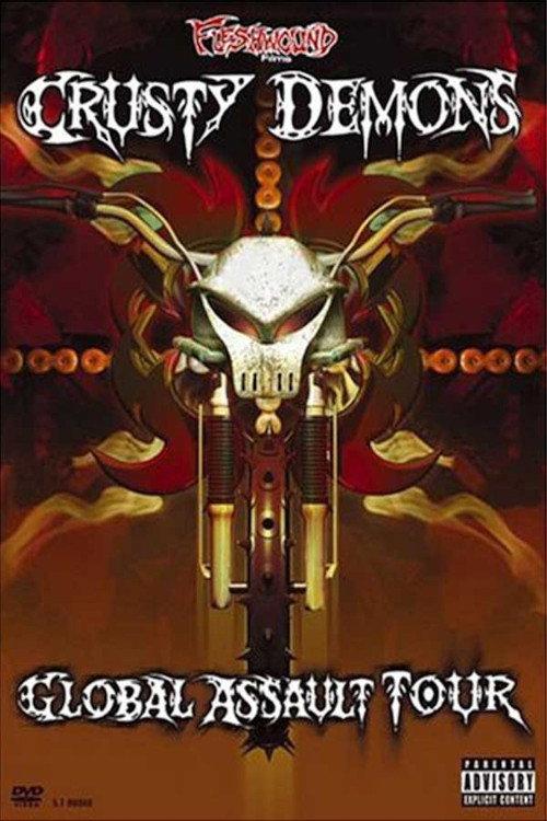 Crusty Demons of Dirt Global Assault Tour backdrop