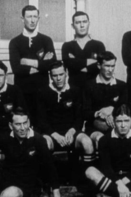 New Zealanders Win at Rugby backdrop
