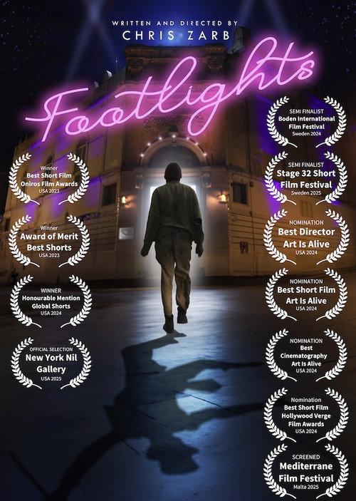 Footlights backdrop