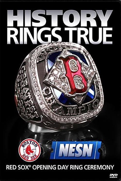 History Rings True: Red Sox Opening Day Ring Ceremony backdrop