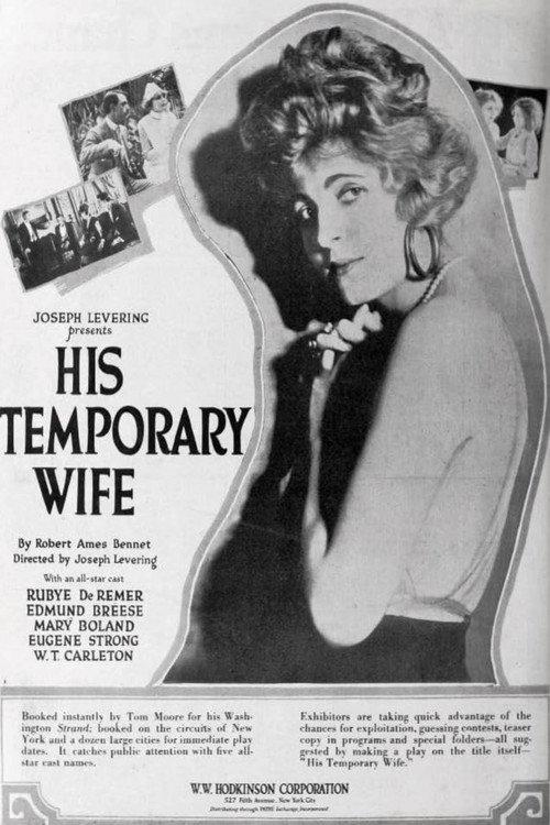 His Temporary Wife backdrop