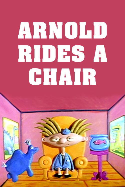 Arnold Rides His Chair backdrop