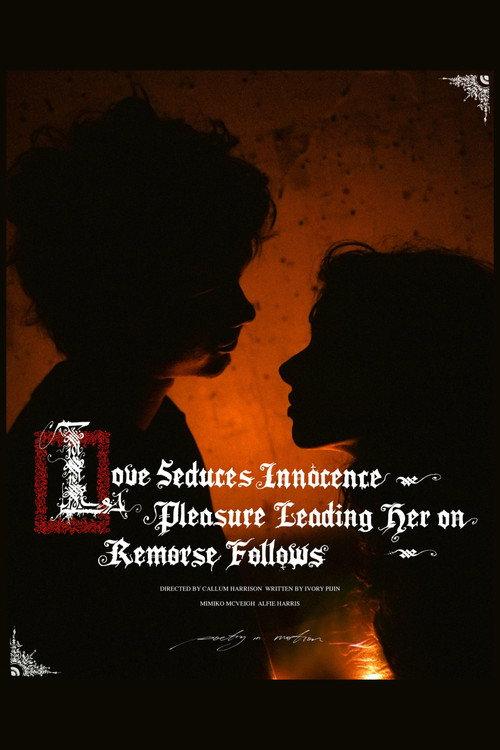 Love Seduces Innocence, Pleasure Leading Her On, Remorse Follows backdrop