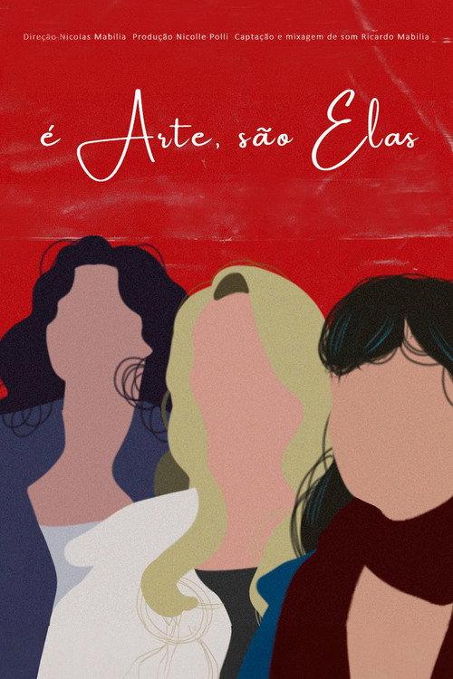 É Arte, São Elas backdrop