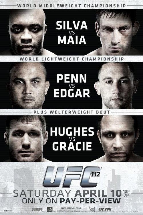 UFC 112: Invincible backdrop
