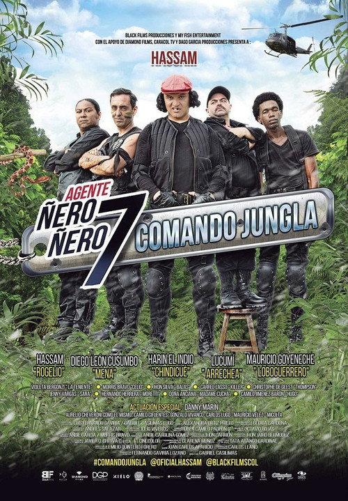 Agente Ñero Ñero 7: Comando jungla backdrop