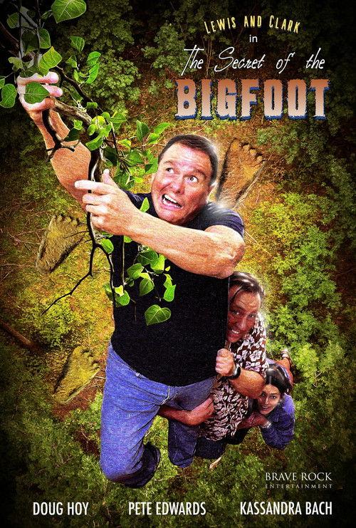 Lewis and Clark in the Secret of the Bigfoot backdrop