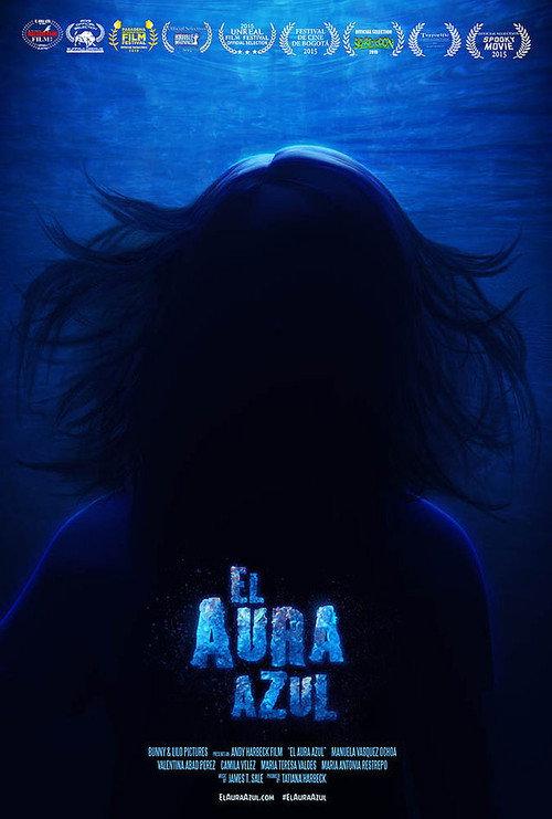 El Aura Azul backdrop