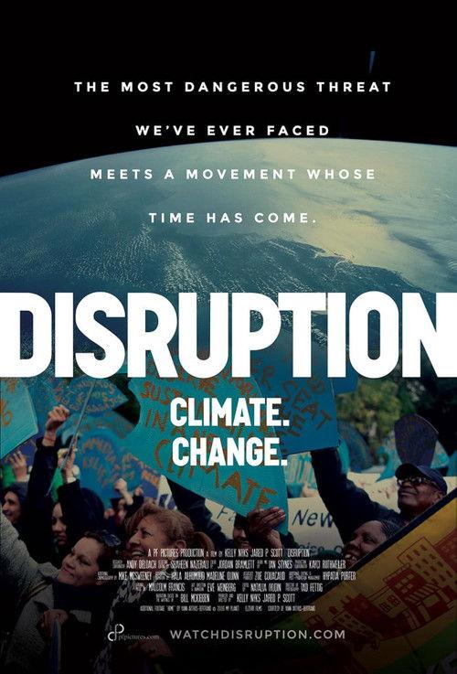 Disruption: Climate. Change. backdrop
