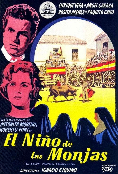 El niño de las monjas backdrop