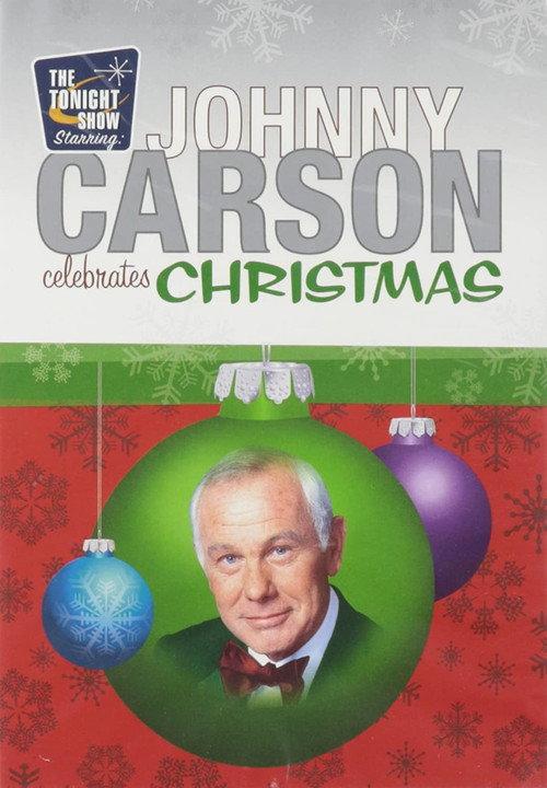 Johnny Carson Celebrates Christmas backdrop