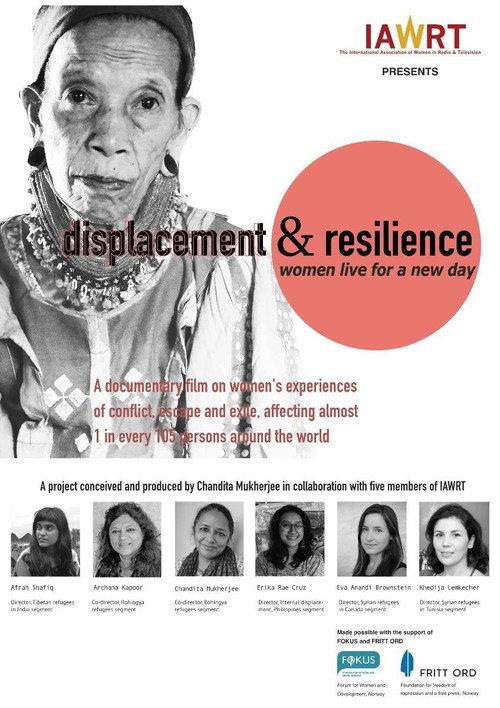 Displacement and Resilience backdrop