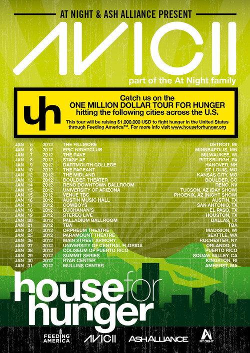 Avicii on Tour backdrop