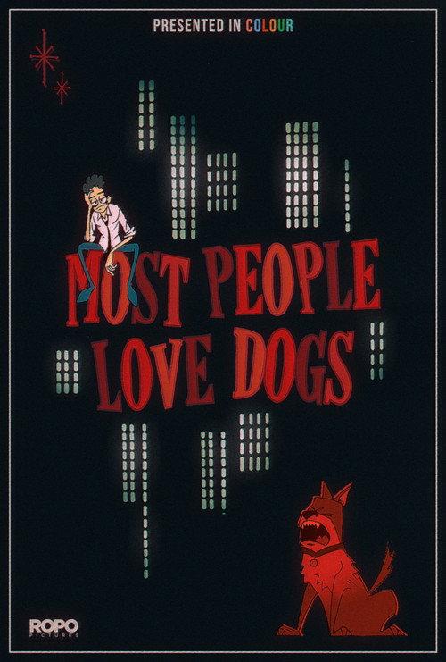 Most People Love Dogs backdrop