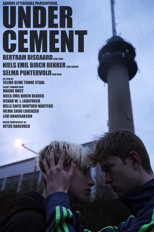 Under Cement backdrop