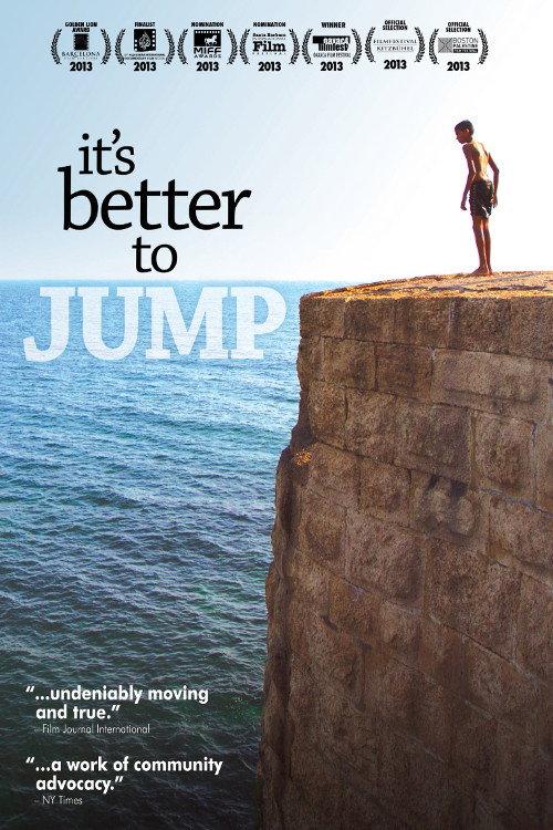 It's Better to Jump backdrop