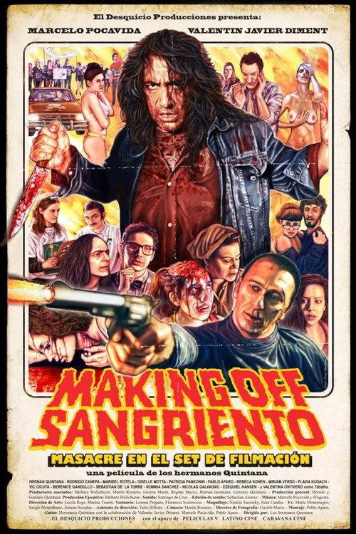 Making Off Sangriento: Masacre en el Set de Filmación backdrop