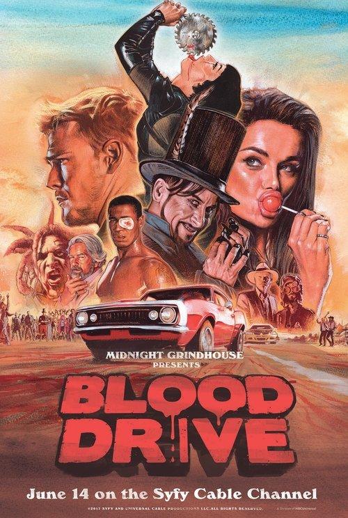 Blood Drive backdrop