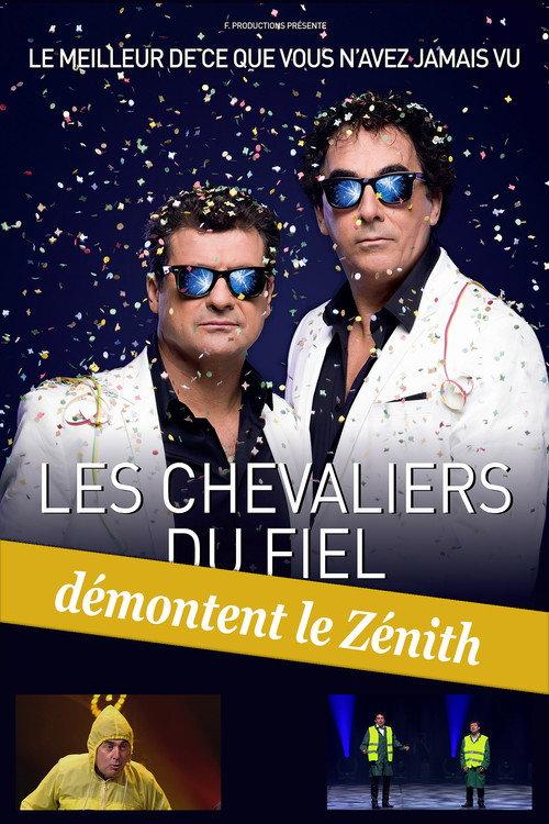 Les Chevaliers du fiel démontent le Zénith backdrop