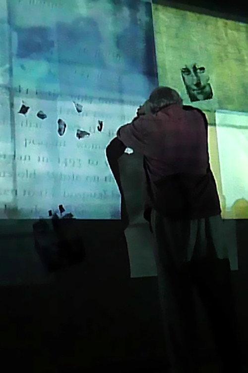Eighteen fragments from Malcolm Le Grice’s After Leonardo backdrop