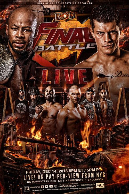 ROH Final Battle 2018 backdrop