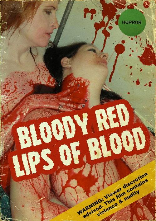 Bloody Red Lips of Blood backdrop