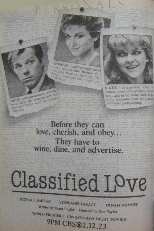 Classified Love backdrop