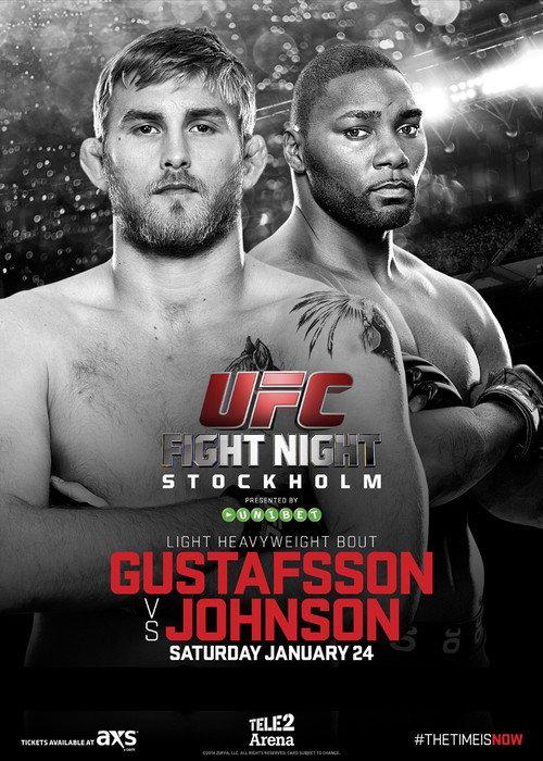 UFC on Fox 14: Gustafsson vs. Johnson backdrop