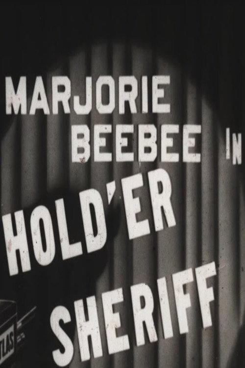 Hold 'er Sheriff backdrop