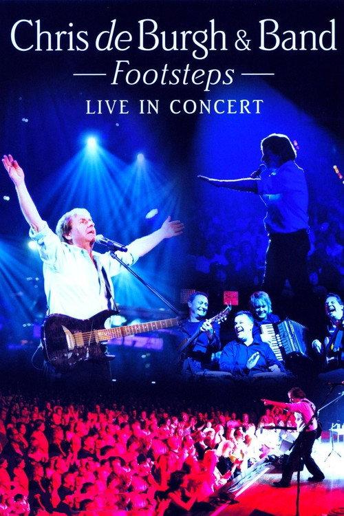 Chris de Burgh And Band Footsteps - Live In Concert backdrop