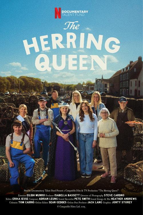 The Herring Queen backdrop
