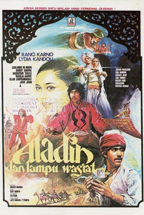 Aladin and the Magic Lamp backdrop