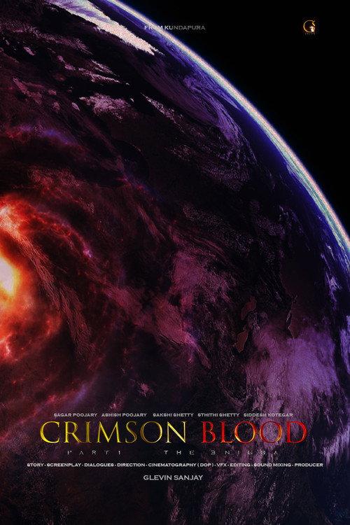 Crimson blood backdrop