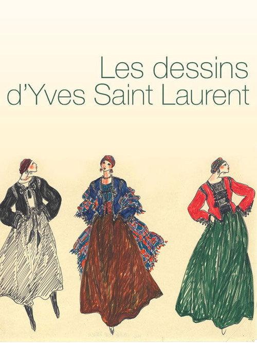 Les dessins d'Yves Saint Laurent backdrop